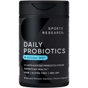Estudios Deportivos Probióticos diarios con Prebióticos, 60 Billones CFU - Capsules veganos para Gut Health &amp; Digestive Support, Probióticos para Hombres Mujer - No GMO Verificado & Gluten Gratis - 30 Cuenta