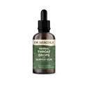 Dr. Mercola Herbal Throat gots with Slippery Elm Dietary Supplement, Natural Flavors, 30 Servings, 2 fl oz (60 mL), GMO Free, Gluten Free, Soy Free