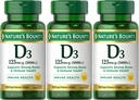 Vitamina Bounty D3 125 mcg-5000 UI Softgels, máxima fuerza 150 ea ( paquete de 3)