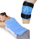 REVIX Ice Pack for Knee ' Back Pain Relief, Reusable Gel Ice Wrap for Injuries and Arthritis