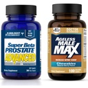 SUPER BETA PROSTATE Advanced Prostate Support and Ageless Hombre Max Nitric Oxide Booster for Hombre