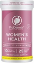 Probióticos para Mujeres, Probiótico Vaginal, Promueve Equilibrio de PH, Salud UT, 25 Billones CFU, Una vez Suplemento Mujeres Diarios, Kosher, 30 cápsulas (30 cápsulas)