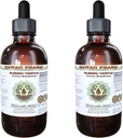 Beat Thistle Alcohol-Free Liquid Extract, Orgánica Bendita Thistle (Cnicus benedictus) Hoja seca, Estemo orgánico y glicerito de flores Hawaii Pharm Natural Herbal Suplemento 2x4 oz