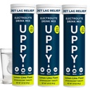 Uppy! Limón-Lime Electrolyte Hydration Tablets – 30 Cuenta (3x10) – Dissolves in Water for Rapid Rehydration – For Travel, Sports & Festivals – Portable Electrolyte Wellness Drink