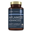 Mt. Angel Vitaminas: Inflameze Advanced. Salud Conjunta, Protección del Collagen, Suplemento Turmérico, 60 cápsulas