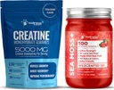 WELLNESS LABSRX Sea Moss Gel Fresa con Gummies Creatina