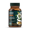 Gaia Herbs, Dolor Supremo Turmérico, Suplemento de Dolor Herbal con Curcuminas, cápsulas líquidas Vegan, 60 Conde