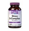 Bluebonnet Nutrition Stress Relief B Complex Vegetable Capsules, Vitamina B6, B12, Biotin, Folate, Vegan, Gluten &amp; Soy & Milk Gratis, Kosher, Unflavored, 100 Cuenta