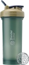 BlenderBottle Classic V2 Shaker Bottle Perfect para Protein Shakes y Pre Workout, 4-Once, Full Color Tan
