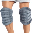 Atsuwell Microondas Calefacción Pad para rodillas, Microwavable Calentador de rodillas para codo, calambres, musculo, junta, Knee Calefacción Pad Microwavable Compresión de calentamiento, 2 Packs