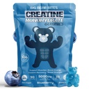 Creatine Monohydrate Gummies for Men &amp; Women ← 5000mg of Creatine Gummies per Serving ¦ Sugar, Gluten Free &amp; Halal TEN Pack of 90 for Pre Workout & Muscle Recovery ← Blueberry Flavor