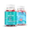 BeLive Biotin and Multivitamin D3 &amp; B12 Bundle for Hair Growth, Healthy Skin & Nails, Enhanced Bone & Muscle Strength, Hearth Health and Energy