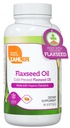 Zahler Orgánica Flaxseed Oil - 1000mg Softgels - Orgánica Omega 3 ALA Suplemento - Kosher No GMO Gluten Free Vegetarian-Friendly Flaxseed (90 Cuenta)