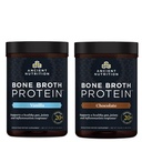 Antigua Nutrición Bono Broto Proteína Polvo, Vainilla, 20 Servimientos + Bono Broth Protein Polvo, Chocolate, 20 Servimientos