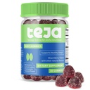 TEJA Apoyo al sueño Gummies para adolescentes y adultos, 0.3mg Melatonin Chewable Gummy, Melatonin Chewable, 30 Gummies
