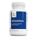 Terry Naturalmente Strontium - Sanidad de Bone &amp; Strength Support - Suplemento con cápsulas Vegan - Suplemento de Salud con Citrato de Estroncio para Absorción Superior - 60 cápsulas