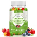 Cretina Monohydrate Gummies - 5g Creatina para Mujeres Hombres, Fortaleza del Musculo Mejorada, Foco Intensivo y Resistencia, Muscle Builder,L-Taurine + Vitamina B12,Vegan, Gluten-Free 80 Conde