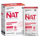 PRÜVIT OS NAT Strawberry Peach Keto Suplementos – Caffeine Free - para Hombres y Mujeres (20 Conde)