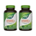 Manera de la naturaleza Extra Strength(1) Vitamina C con Bioflavonoides, apoya la salud inmunitaria*, promueve la producción de colágeno para la piel sana*, 1.000 mg por cápsula, 250 cápsulas veganas (paquete mayo Vary)