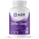 AOR, Ortho Sleep, mejora el sueño general &amp; ayuda con Jet lag, Suplemento natural con GABA, Melatonin, L-Theanine, Vegan, 30 Servimientos (60 cápsulas)