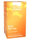 Bio Nutrition D3 12000 Iu Vegi-Caps, 50 Condes