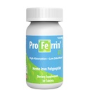 Proferrin ES- 10.5mg de alto Absorbing Heme Iron Polypeptide. Hecho en EE.UU. 30 Tabletas. Fácil en el Gut. No afectado por el café, el calcio o el PPI.