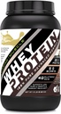 Increíble musculo Whey Protein Isolate " Concentrate Supplement ← Coconut Flavor ← 25 G Silencio 2 Lb (0.90 Kg) Silencio No-GMO ← Libre de gluten