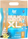 BPI Sports Bulk Muscle XL - Advanced Mass Weight Gainer for Serious Muscle Building " Recovery, 25g Protein " 497 Calories Por Serving - Chocolate, 13lb Bag (13lb, Vanilla)