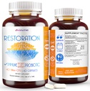 Restauración Toenail Fungus Tratamiento Píldoras probióticas - Tratamiento de hongos de uñas para uñas, hongo Fungi Foot Repair Extra strength, Intensive Toe Pies de renovación de uñas Suplemento - Month Supply 60ct
