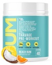 RAW Pre Workout Powder, Thavage (Beach Bum) - Chris Bumstead Sports Nutrition Supplement for Men &amp; Women - Cbum Pre Workout for Working Out, Hydration, Mental Focus & Energy - 40 Servings
