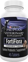 Plan Purina Pro Suplementos Veterinarios FortiFlora Perro Probiótico Suplemento Tabletas 45 ct. Canister