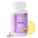 Premom Vitaminas Prenatales para Mujeres - Concepción para Su Multivitamina: 27 Nutrientes, Incluye 680mcg Folato de Metil + Colina + Hierro, Ingrediente Traceable, Suplementos de Fertilidad para Mujeres -30 Day Supply