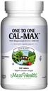 500 mg Suplemento de calcio con vitamina D3 (1000 UI) y Magnesio (500 mg) - Bono, dientes y apoyo conjunto para hombres y mujeres - 120 Tabletas - 1 a 1 Cal-Max por Maxi Health