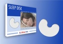 Disco de sueño por el Dr. Organizer – Breathe Easier &amp; Sleep Better with Ergonomic Foam Disc – Reduce el ronquido, Boosts Airflow, Protege Skin & Eyelashes – Great for Allergies & Comfort at Night