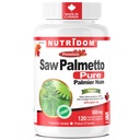Nutridom Saw Palmetto 500mg, Non-GMO, Vegan, Gluten Free, Soy Free y Dairy Free (120 Conteo)