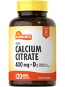 Sundance Calcium Citrate with Vitamin D3 Silencio 400 mg Silencio 120 Caplets  Petite ← Vegetarian, Non-GMO &amp; Gluten Free Supplement