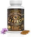 Lutein, Zeaxanthin Plus Saffron Herbs Suplemento de ojos nutricionales - promueve la salud de Macular y Retina, 60 cápsulas