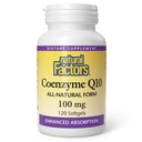 Factores naturales Coenzima Q10 - Apoyo al Antioxidante Suplementos Soportes Producción de energía celular - Ausorción mejor Ayuda Función cardíaca saludable - 100 mg, 120 Softgels (120 Serviciones)