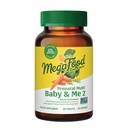 MegaFood Baby &amp; Me 2 Prenatal Vitamina y Minerales - Vitaminas para Mujeres - con Folate (formulario natural ácido alimenticio), Choline, Hierro, Iodo y Vitamina C, Vitamina D y más - 120 Tabs (60 Servings)