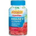 Emergen-C Immune+ Triple Action Immune Support Gummies, BetaVia (R), 1000mg Vitamina C, B Vitaminas, Vitamina D y Antioxidantes, Raspberry, Volver a Esenciales Escolares – 45 Cuenta