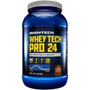 BODYTECH Whey Tech Pro24 Powder Rich Chocolate (2 libras/ 28 Serviciones)