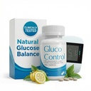 Dr. T Gluco Control Suplemento dietético - Garcinia Cambogia, Gymnema Sylvestre, White Kidney Bean Extract, Green Tea - 60 cápsulas (1)