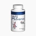 ARTIADVANCE Glucosamine Chondroitin, 100 gorros vegetales - 550 mg Hueso común y Muscle Whole Body Support