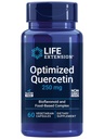 Extensión de la vida Optimizada Quercetina 250 mg Asistencias Salud inmune, Salud cardíaca, No GMO, Gluten Free - 60 cápsulas vegetarianas