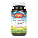 Carlson - Natural Digestive Enzymes, Digestive Aid #34 con Protease, Amylase & Lipase, Digestive Support, Nutrient Absorption & Optimal Wellness, 100 Tablets