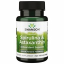 Swanson Organic Spirulina & Astaxanthin 120 Veg Tabs