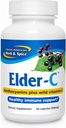 NORTH AMERICAN HERB &amp; SPICE Elder-C - 60 cápsulas - Elderberry Concentrate - Immune Support, Healthy Respiratory Response - Contains Oreganol P73 - Non-GMO, Gluten Free - 30 Servings