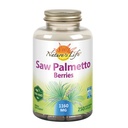 Nature's Life Saw Palmetto Berries 1160 mg ← Prostat saludable, Frecuencia de orina " Apoyo a la salud del cabello ← Non-GMO TEN 250 cápsulas vegetarianas