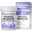 Prebiótico-probiótico de la CHOICE de Physician - Probióticos multi-estrés y prebióticos sinérgicos -Designado para la salud digestiva, apoyo al microbioma de Gut - potente preprofesional para la salud de Gut - para hombres y mujeres