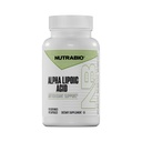 NutraBio Alpha Lipoic Acid (ALA) Suplemento, 300 mg – Apoya la salud antioxidante, Mayo Boost Energy Production and Wellness, 90 cápsulas vegetales
